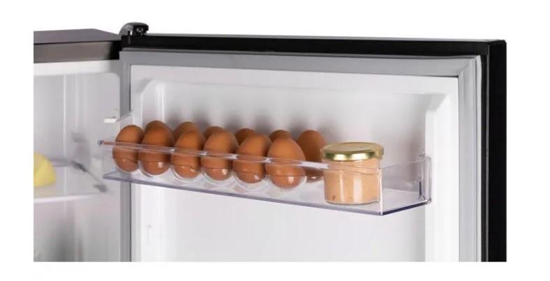 Холодильник NORDFROST NRB 151 B черный, двухкамерный 170/115 л морозилка снизу, ручная разморозка фото 4