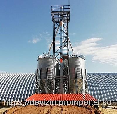Силос для хранения зерна фермерский фото 2