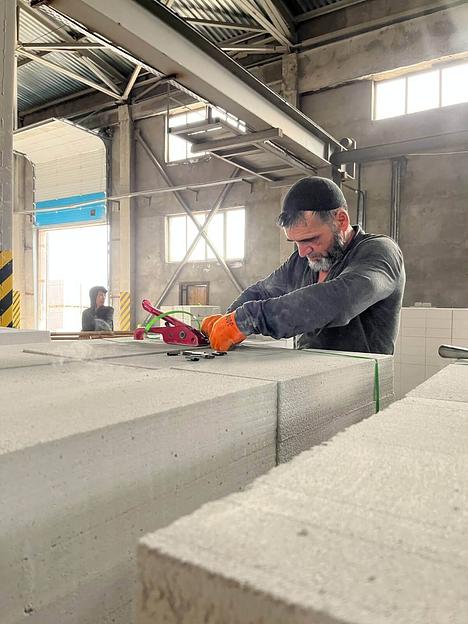 Автоклавный газоблок Б1 600х100х250 фото 3