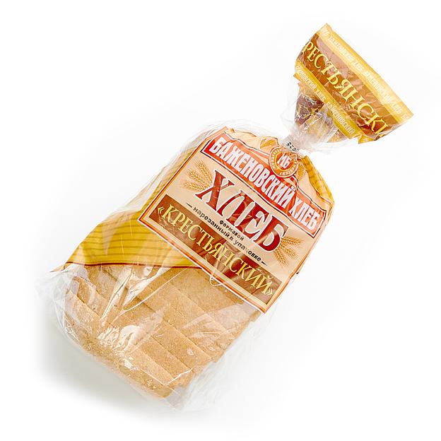 Хлеб «Крестьянский» формовой нарезанный 500 г, опт фото 1