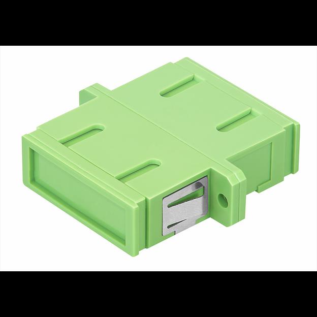 Адаптер проходной SNR SC/APC-SC/APC SM дуплексный фото 1