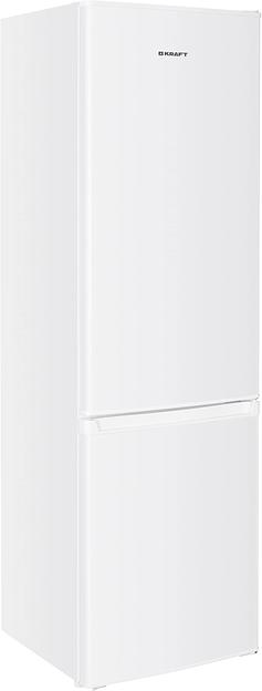 Холодильник Kraft KF-DC290W белый двухкамерный 220/70л морозилка снизу фото 2