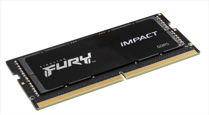 Оперативная память Kingston DDR5 16GB 4800MT/s CL38 SODIMM FURY Impact PnP (KF548S38IB-16) фото 2
