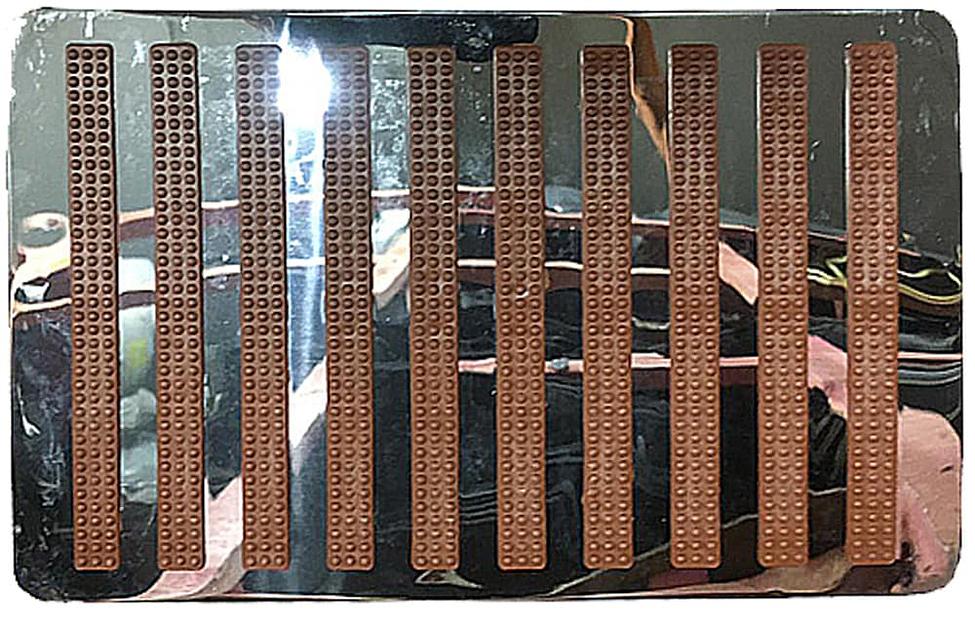 Подпятники 03 Металло-пластиковые прямоугольные «MAXIMAL» опт фото 2