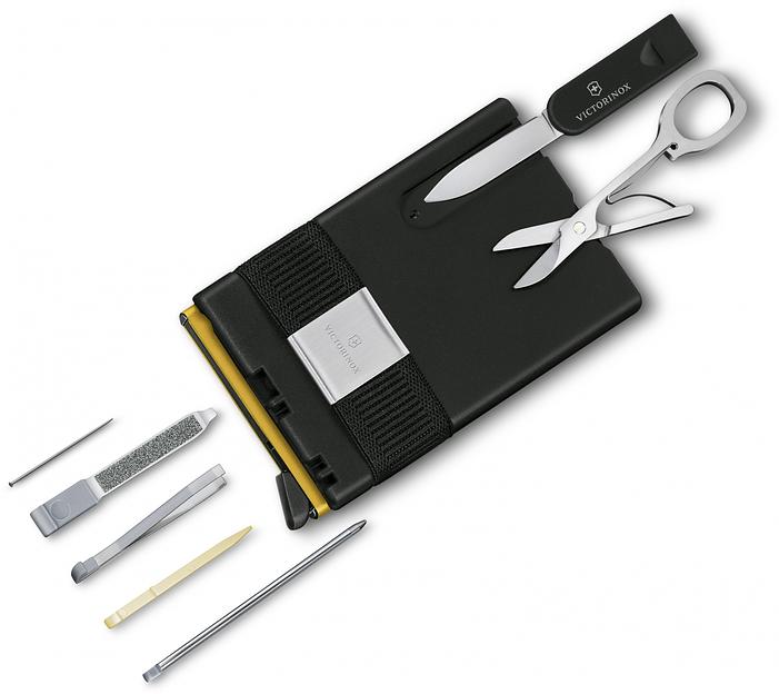 Швейцарская карта Victorinox Smart Card Wallet Delightful (0.7250.38) золотистый коробка подарочная фото 5