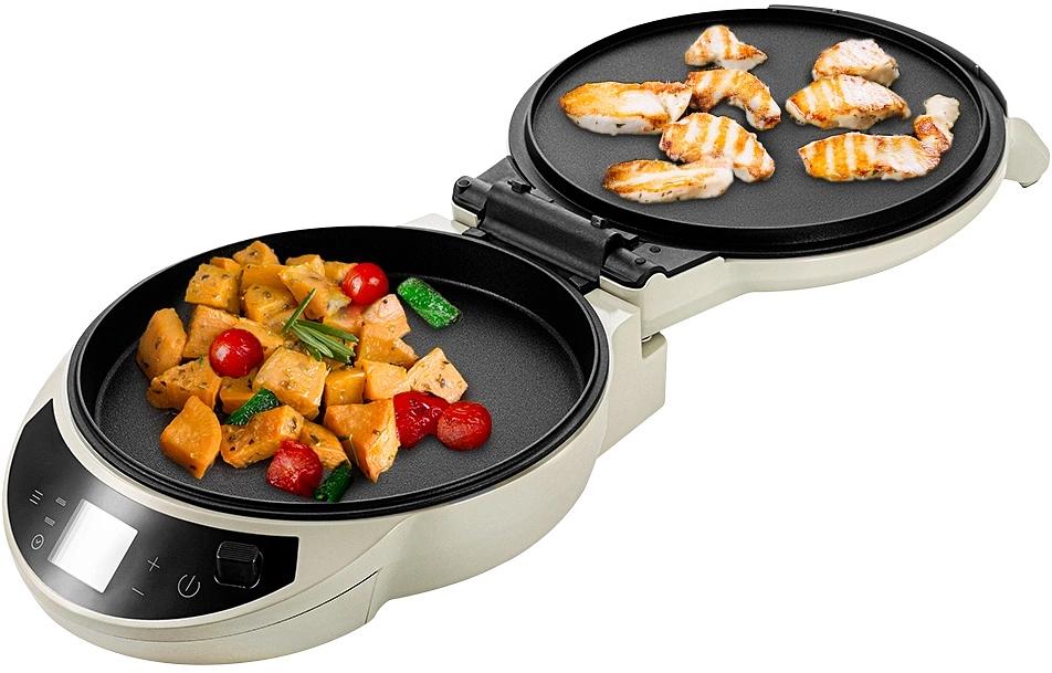 Пиццамейкер Kitfort КТ-4638 1600Вт серый/черный фото 3