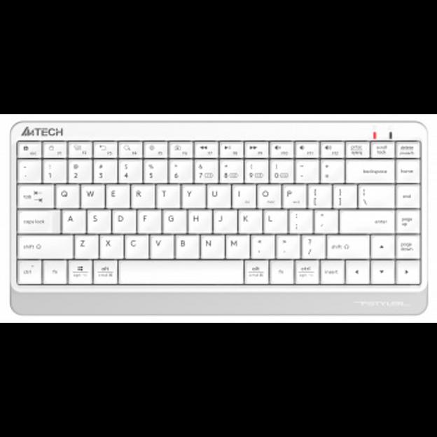 Клавиатура A4Tech Fstyler FBK11 белый/серый USB беспроводная BT/Radio slim фото 1