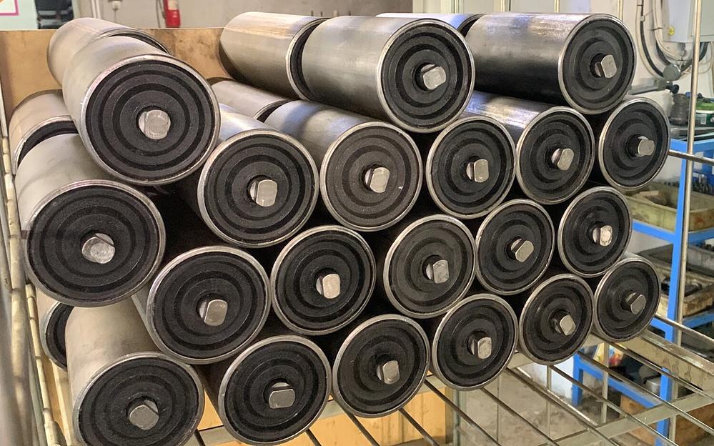 Конвейерные ролики диаметром 89, длиной 165 мм фото 1