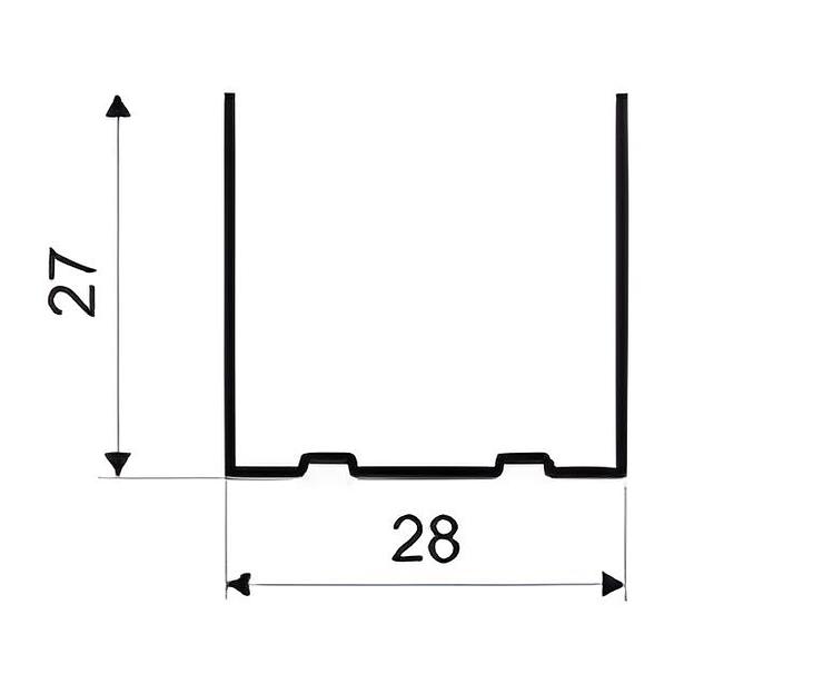 Профиль ППН 28х27 мм ОПТ фото 2