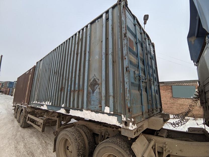 Контейнер 20 футов складской фото 1