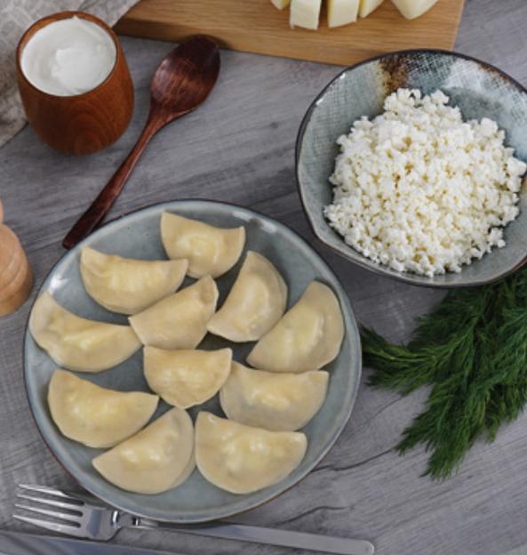 Вареники «Творог с сыром и укропом» ОПТ фото 3