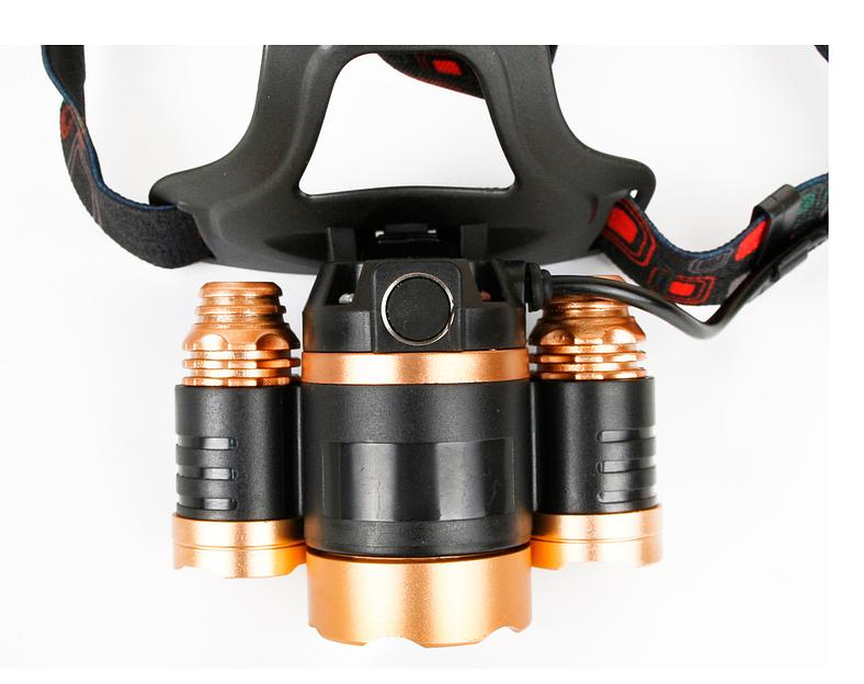 Фонарь налобный Ultraflash E1333 черный 4Вт лам.:светодиод. встроенный аккумулятор (13903) фото 6