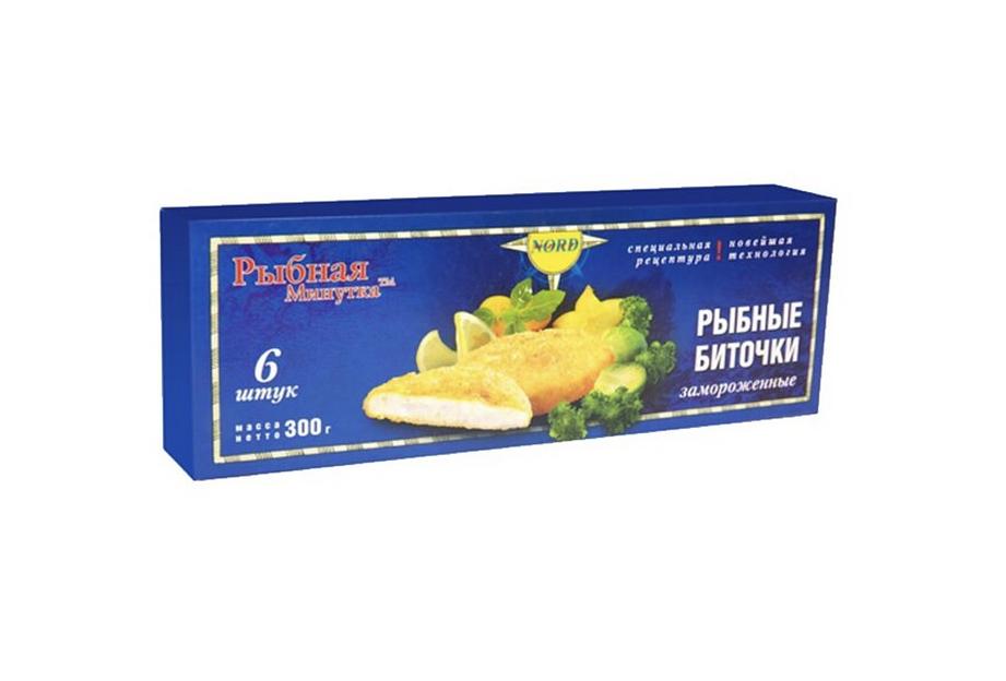 Биточки рыбные мороженые, 300 гр, опт фото 1