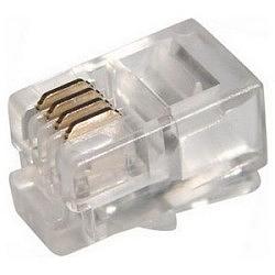 Proconnect (05-1001-3) Джек телефонный 4P4C (100 шт.) фото 1