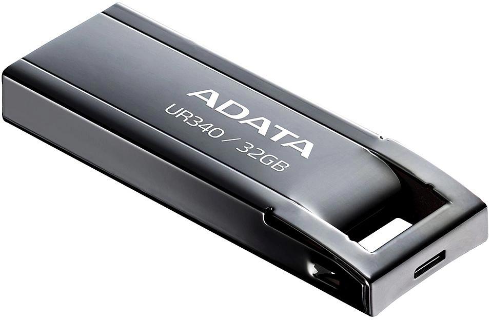 Флеш Диск A-Data 32Gb UR340 AROY-UR340-32GBK USB3.2 черный фото 2