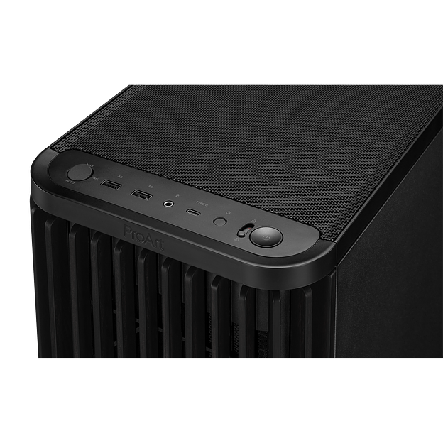 Корпус для ПК ASUS PROART PA401 WOOD MESH PWM BLACK фото 7