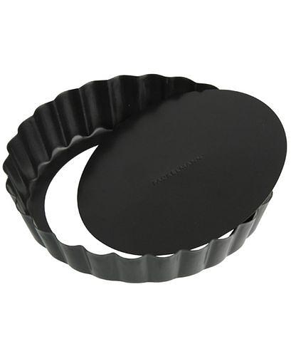 Форма для выпечки d=11,3/13 см. h=2,7 см. рифленая съемное дно, сталь с антиприг. покр. PRO FM /1/8/72/ фото 1