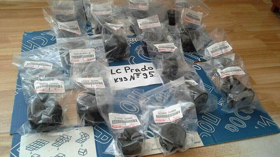 Подушки кузова Toyota Land Cruiser Prado 95 рестайл-до рестайл фото 1