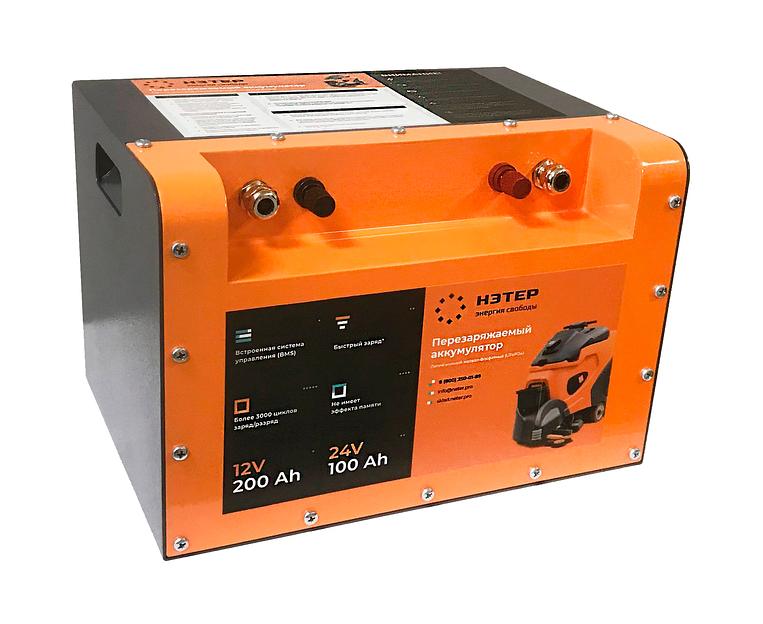 Аккумулятор LiFePO4 24V 100Ah НЭТЕР (LFP8-100-100M1) фото 1