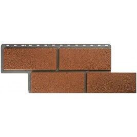 Фасадная панель Альта-Профиль,Камень неаполитанский,Терракотовый фото 1