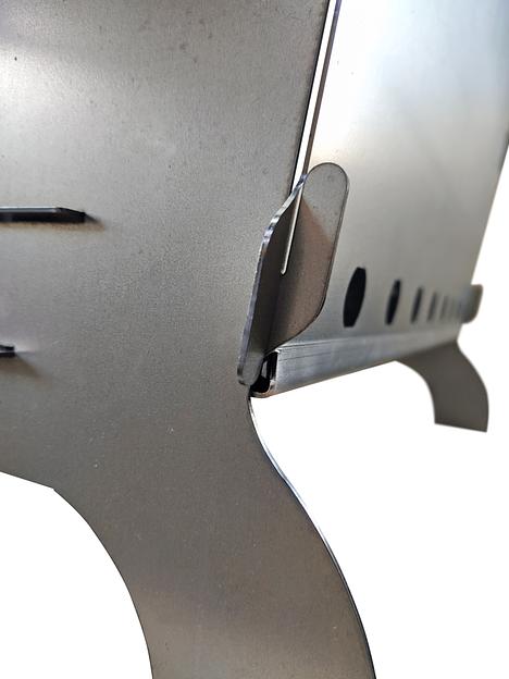 Мангал разборный «Трэвел» 1 мм с усилением ОПТ фото 3