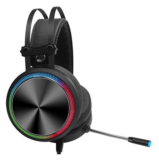 Наушники с микрофоном Оклик HS-L810G черный 2.2м мониторные оголовье (SW-HG100) фото 1