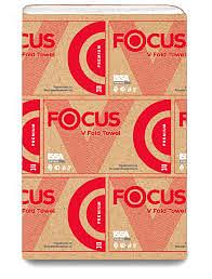 Салфетки для диспенсеров focus premium v-сложения 2 сл 200 шт фото 1