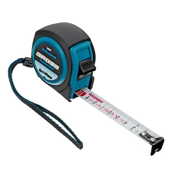 Рулетка Komfortabel, 5 м х 19 мм, обрезиненный корпус фото 2