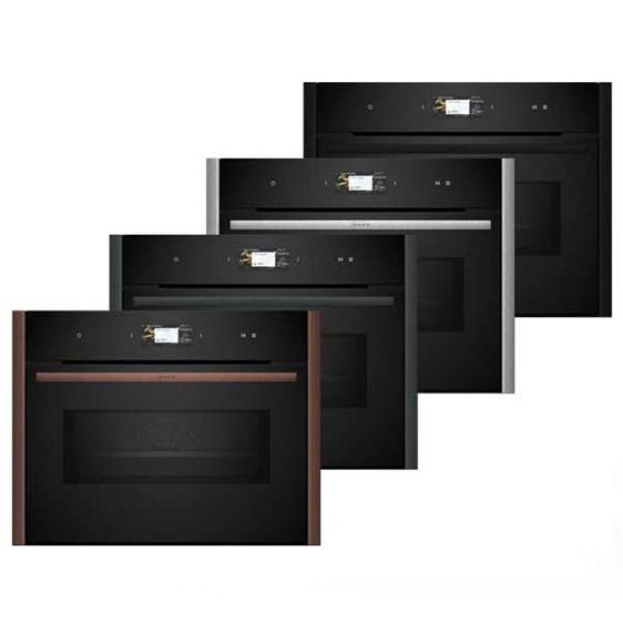 Духовой шкаф 45см с микроволнами Neff C29MS3AY0 фото 1