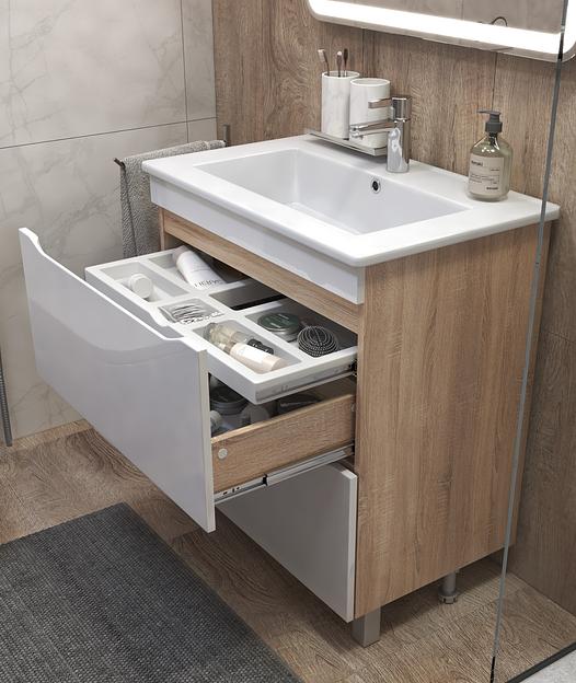 Тумба «Grani 600» крафт золотой ОПТ  фото 6