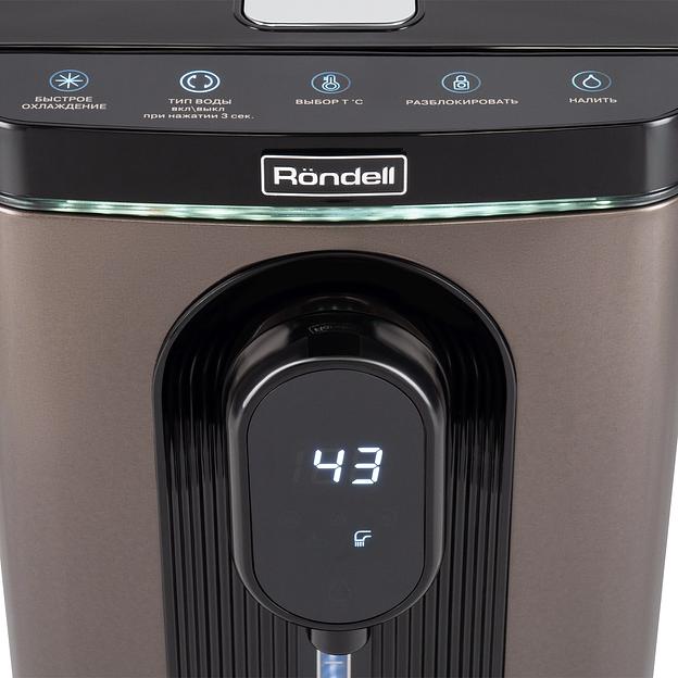 Термопот Rondell RDE-1051 5л. 850Вт черный фото 10