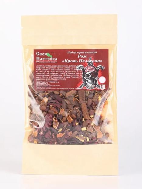 Набор трав и специй для настаивания Своя Настойка «Ром кровь Нельсона» 37 г ОПТ фото 1