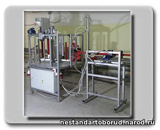 Автомат СП-4ПМ для автоматической торцевой спайки ворса дисковой щетки фото 3