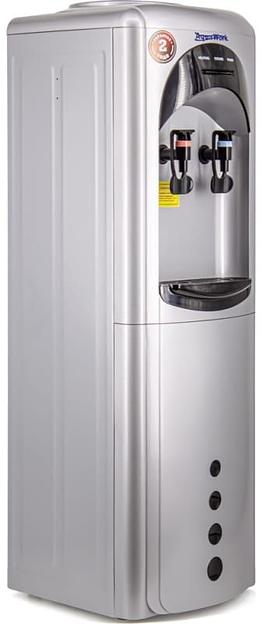 Кулер Aqua Work 17LDR напольный электронный серебристый/черный фото 3