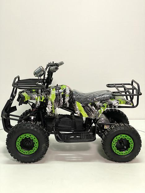 Квадроцикл GreenCamel Гоби K32 (36V 1000W R6 Цепь) ножной тормоз, зелёный экстрим фото 5
