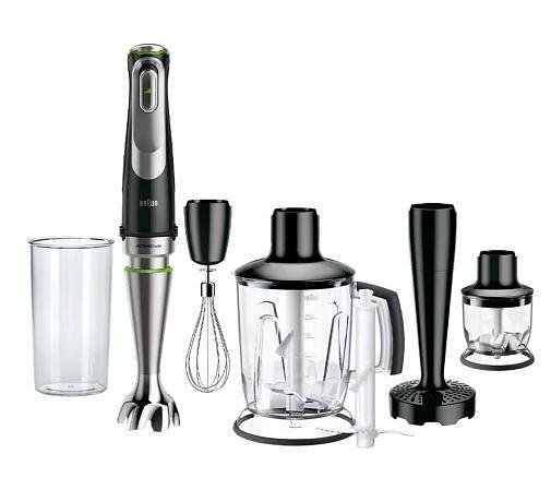Блендер погружной Braun MQ9147X 1200Вт черный фото 1