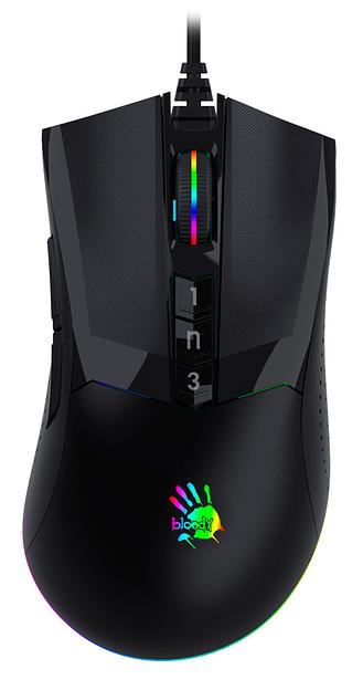 Мышь A4Tech Bloody W90 Max черный оптическая (10000dpi) USB фото 1
