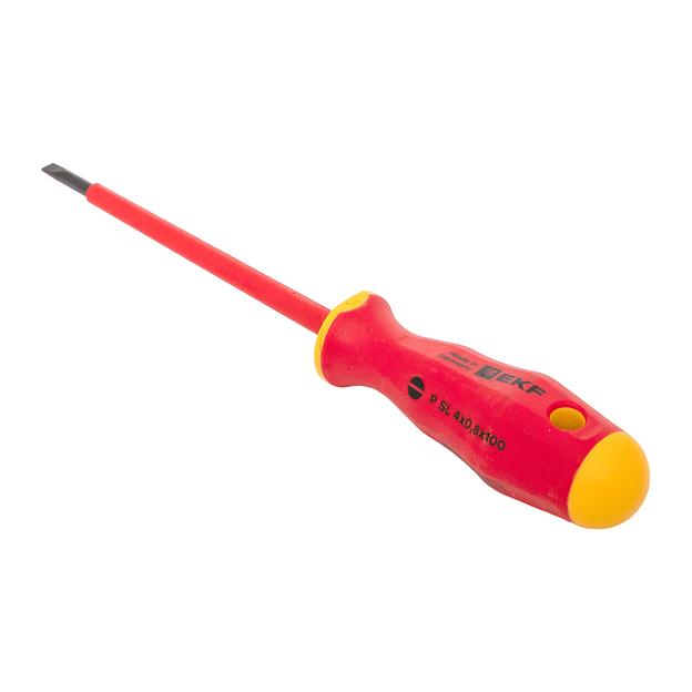 Отвертка Professional SL4х0.8 мм VDE 1000В фото 6