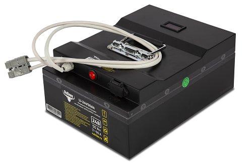 Тяговый литиевый аккумулятор RuTrike (18650 MnCoNi) 24V50A/H фото 4