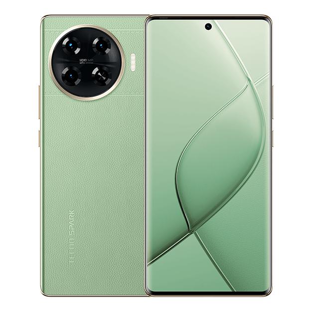 KJ7 SPARK 20 Pro+ 8/256 Magic Skin Green, 6.78", 20:9, 2436 x 1080 пикселей, 2.2GHz, 8 Core, 8GB RAM, 256GB, up to 1TB flash, 108Mpix+2Mpix+AI/32Mpix, 2 Sim, 4G, BT v5.3, WiFi 802.11 b/g/n, GPS/AGPS, GLONASS,NFC, Type-C, 5000mAh, Android 14, 179g, 164,65 фото 1
