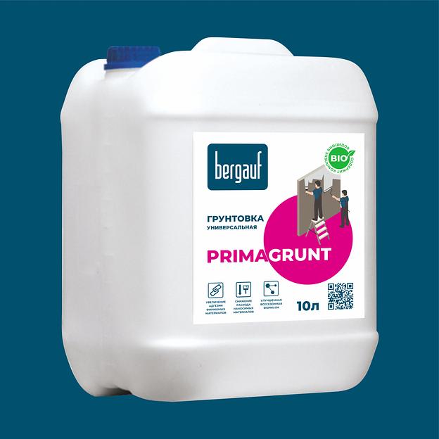 Bergauf PRIMAGRUNT, Грунтовка универсальная, 10 л, зима-лето фото 2