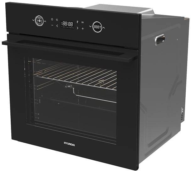Духовой шкаф Электрический Hyundai HEO 6752 BG черный фото 2