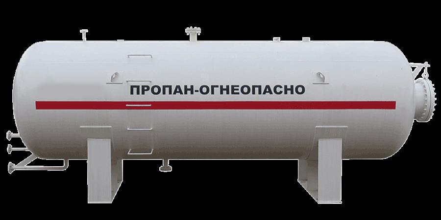 Резервуар двустенный для СУГ наземный, объем 10, 12, 16, 18, 20, 60 м³ фото 1