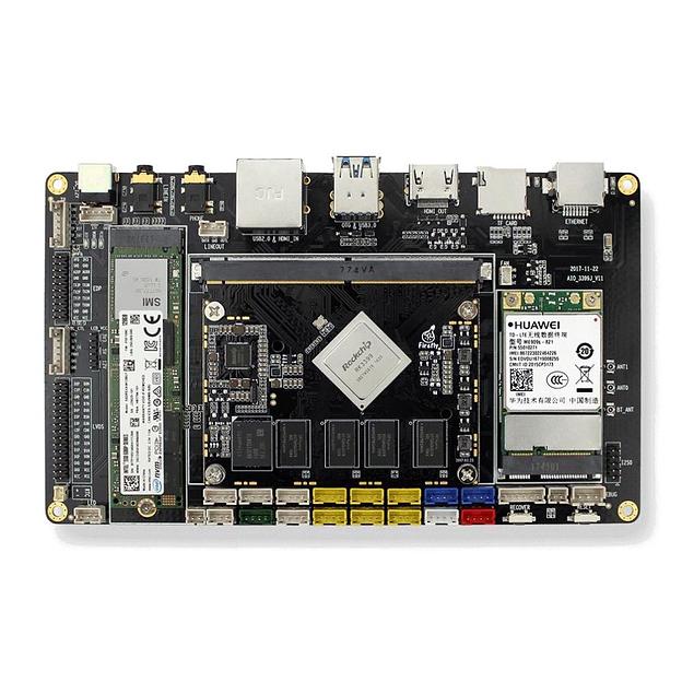 AIO-3399J-4GB 4G+16G HDMI IN, Core-3399J soldered with his backplane фото 1