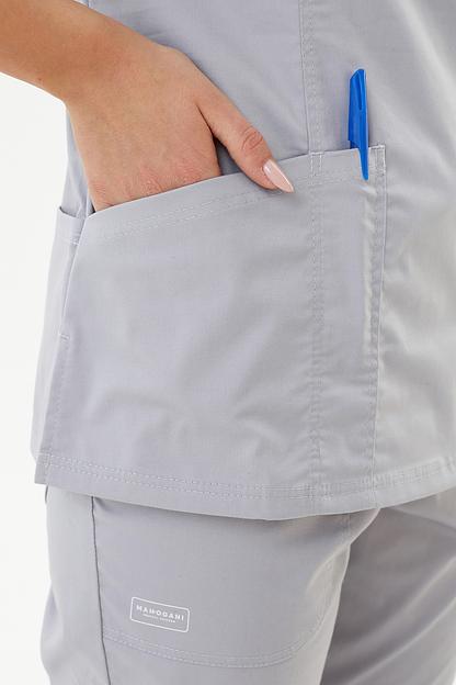 Mahogani / Топ медицинский женский (Insoft, короткий рукав), арт. 3-02-25-1 фото 3