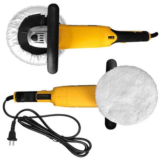 Шлифмашина полировальная сетевая Deli DL-PG180-E1, 1200 Вт, 180 мм, 800-3600 об/мин фото 2