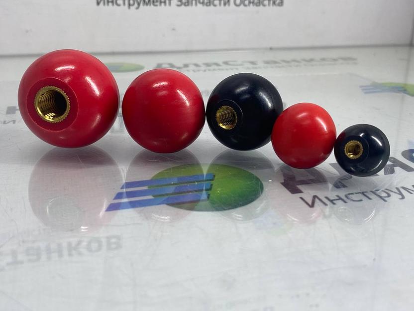 Ручка-шар для станка диаметр 25 мм резьба М-6 ОПТ фото 4