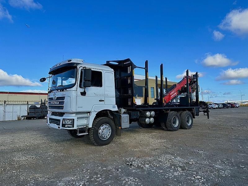 Бортовой автомобиль с КМУ Shacman SX3258 DR384 с ГМУ VM-10 фото 1