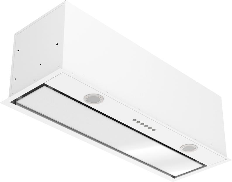 Вытяжка встраиваемая Elikor Cube 90П-1000-Э4Д белый управление: кнопочное (1 мотор) фото 1