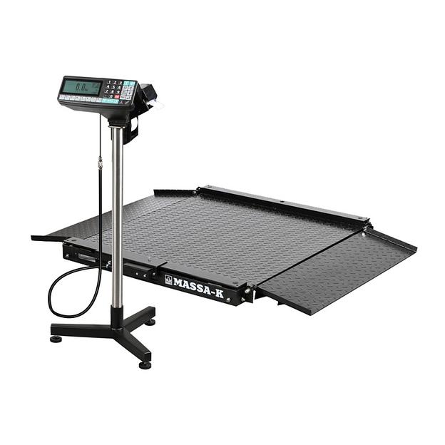 Весы Масса-К 4D-LA-15/12-1000-RP с печатью этикеток и регистрацией товароучетных операций фото 1